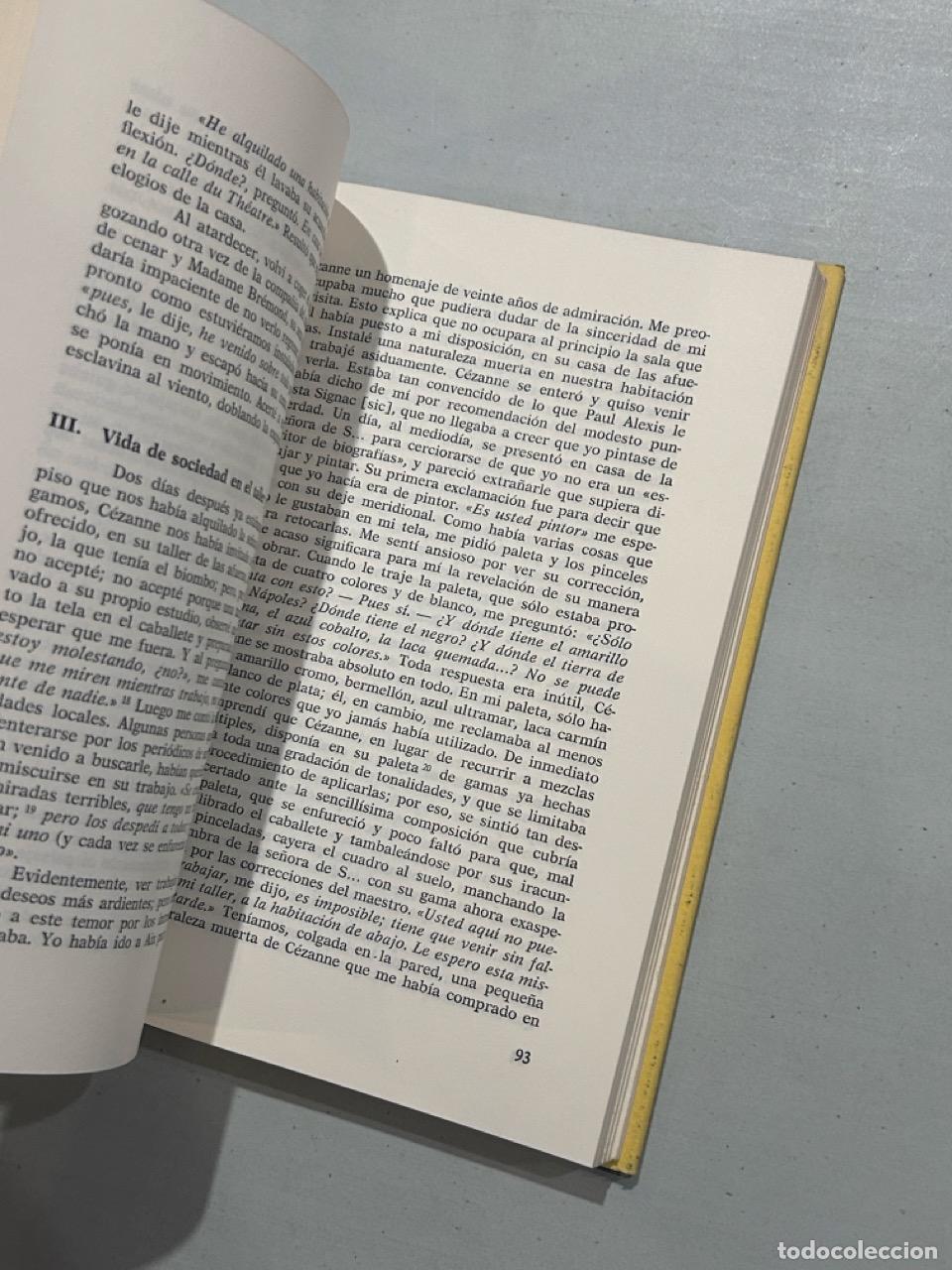 Libros: M. Doran - Sobre C&eacute;zanne - Foto 2