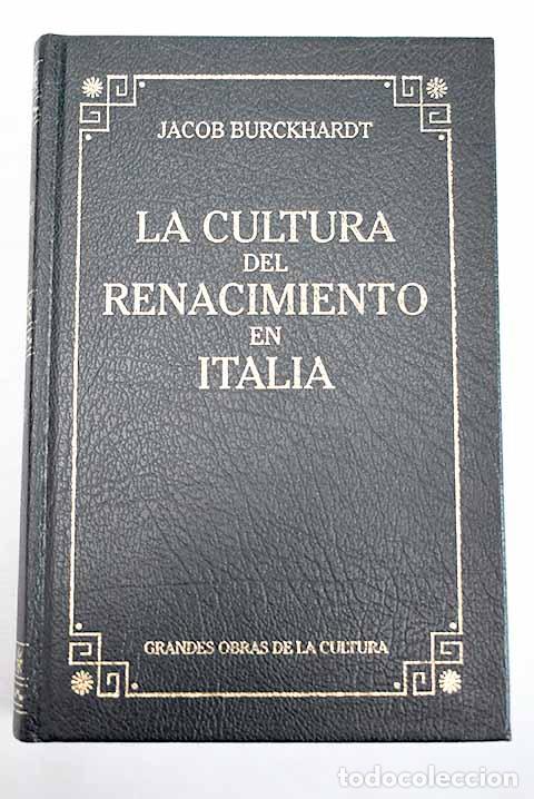 Livros em segunda m&atilde;o: La cultura del Renacimiento en Italia.- Burckhardt, Jacob