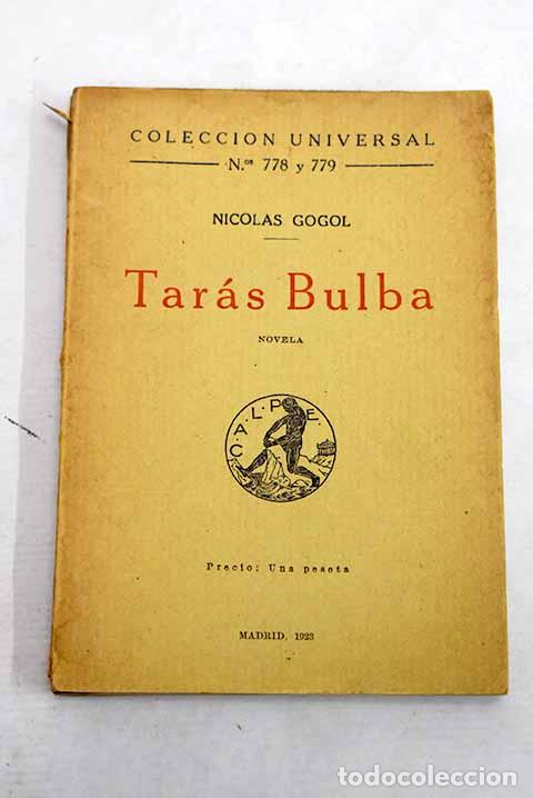 Libros: Tar&aacute;s Bulba: Gogol, Nicolas.- Gogol, Nicolas