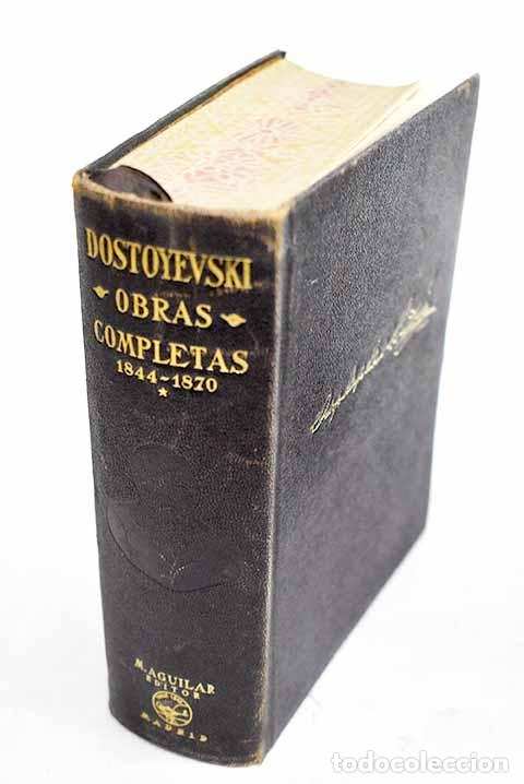 Libros: Obras completas, tomo I.- Dostoyevski, Fedor