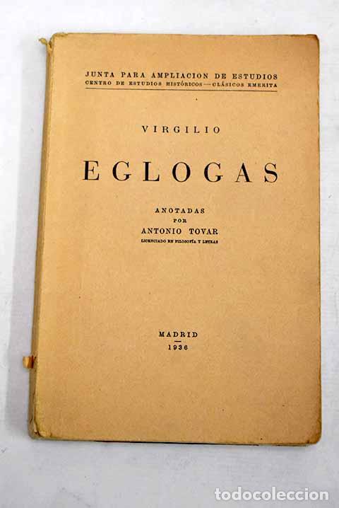 Libros: Eglogas: Virgilio: CTH.- Virgilio