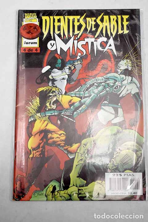 Libros: Dientes de Sable y M&iacute;stica. N&ordm; 4.- Gonz&aacute;lez, Jorge