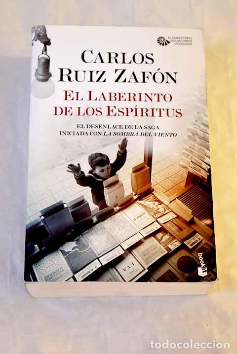 Libros: El laberinto de los esp&iacute;ritus.- Ruiz Zaf&oacute;n, Carlos