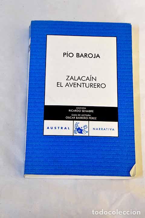 Libri di seconda mano: Zalaca&iacute;n el aventurero.- Baroja, P&iacute;o