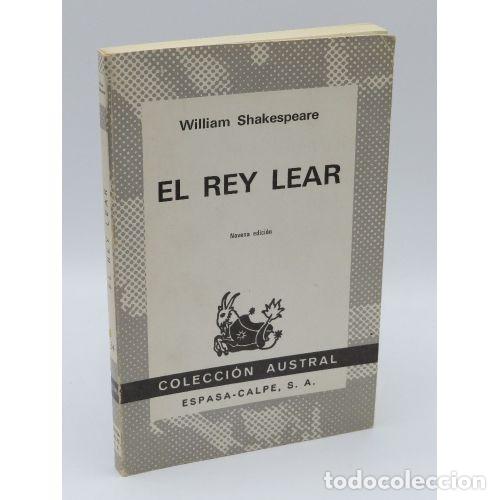 Libros: EL REY LEAR - WILLIAM SHAKESPEARE