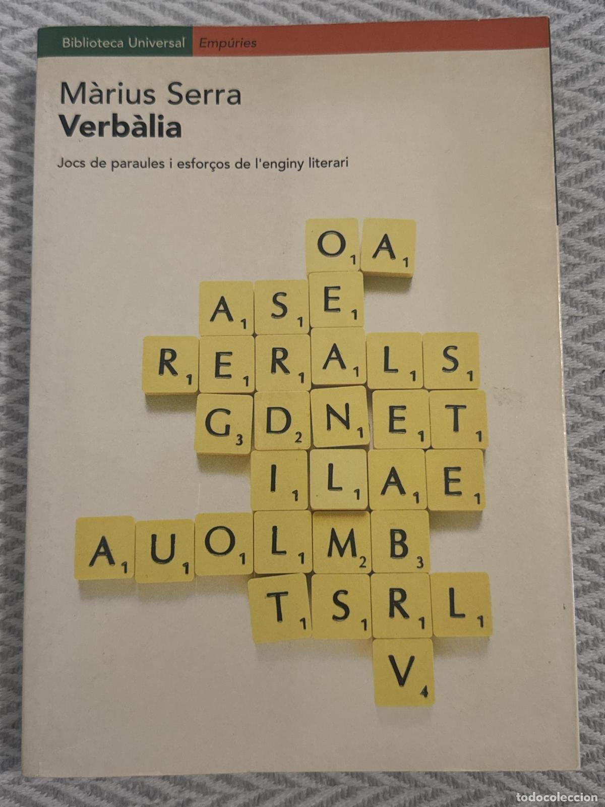 Libros: Verb&agrave;lia - Serra, M&agrave;rius