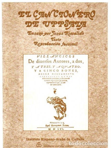 B&uuml;cher: Cancionero de Uppsala - NO CONSTA AUTOR