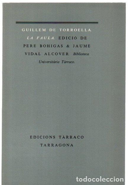 Libros: La faula - Torroella, Guillem de - Foto 1