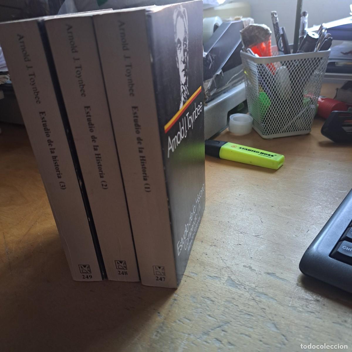 Libros: Estudio de la historia.- 3 TOMOS OBRA COMPLETA Toynbee, Arnold J. MUY BUEN ESTADO Alianza Editori