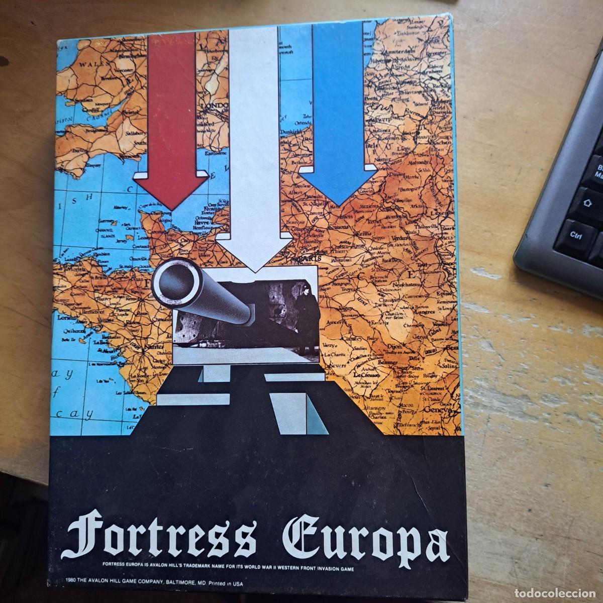 Libros: WARGAME / FORTRESS EUROPA MUY BUEN ESTADO Avalon Hill, el juego del combate que recrea el &rdquo;Dia D&rdquo;.