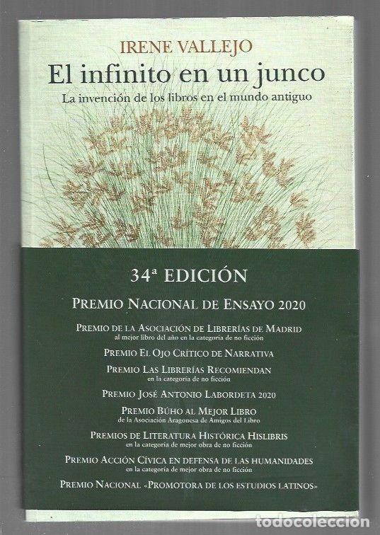 Libri di seconda mano: INFINITO EN UN JUNCO - EL. LA INVENCION DE LOS LIBROS EN EL MUNDO ANTIGUO - VALLEJO, IRENE