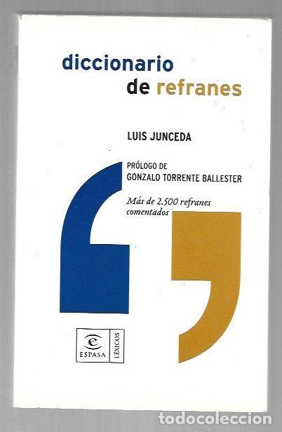B&uuml;cher: DICCIONARIO DE REFRANES - JUNCEDA, LUIS