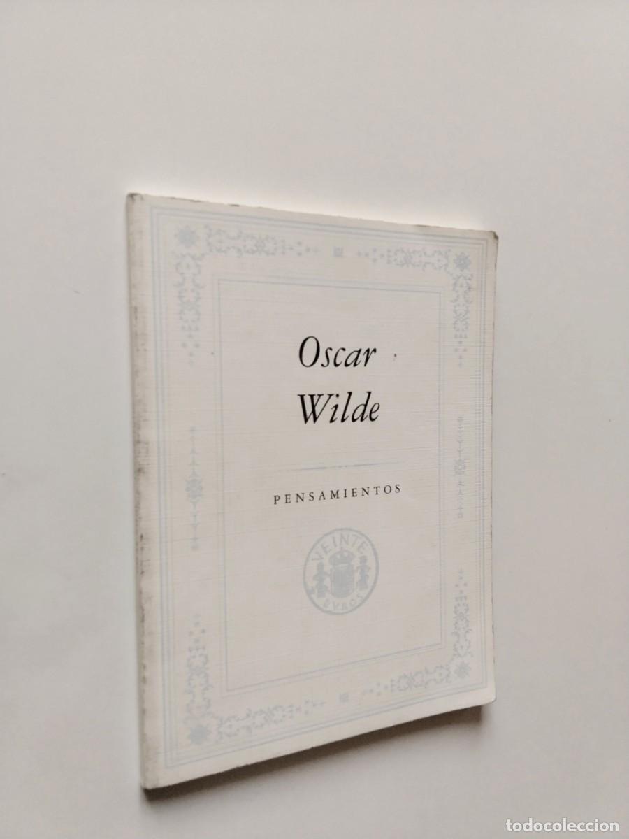 Libros: Oscar Wilde - Pensamientos - Foto 1