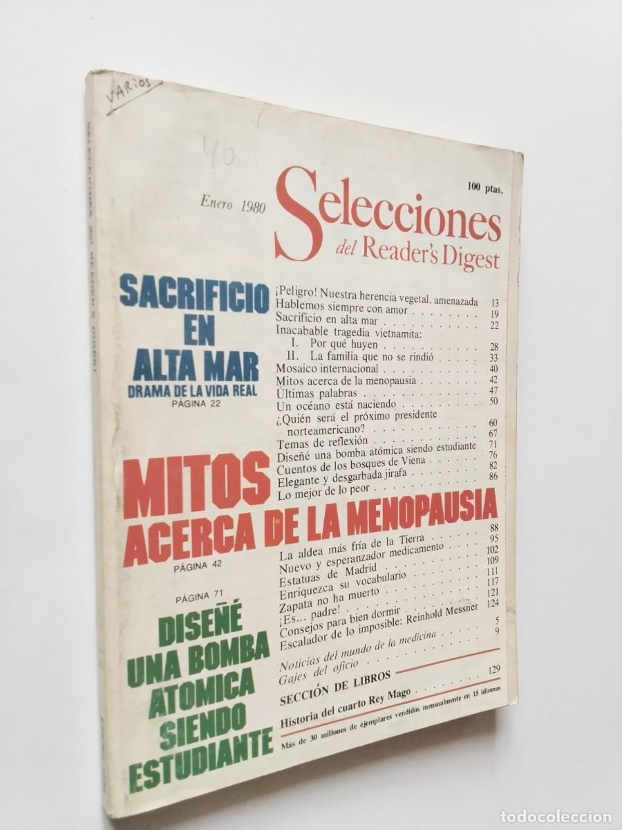 Livres: VV. AA. - Selecciones del Reader's Digest (enero de 1980)