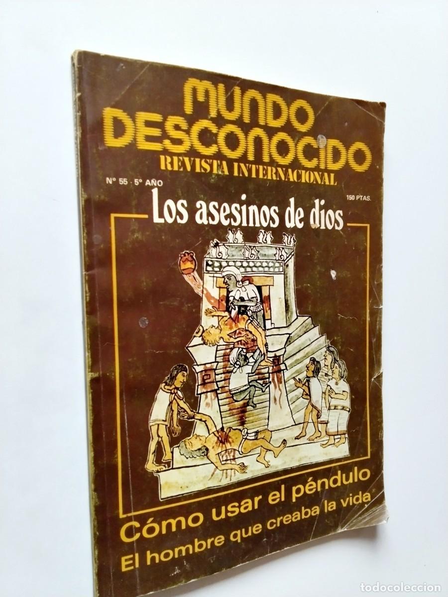 Libros: VV. AA. - Los asesinos de dios. C&oacute;mo usar el p&eacute;ndulo (Revista Mundo desconocido, n&ordm; 55)