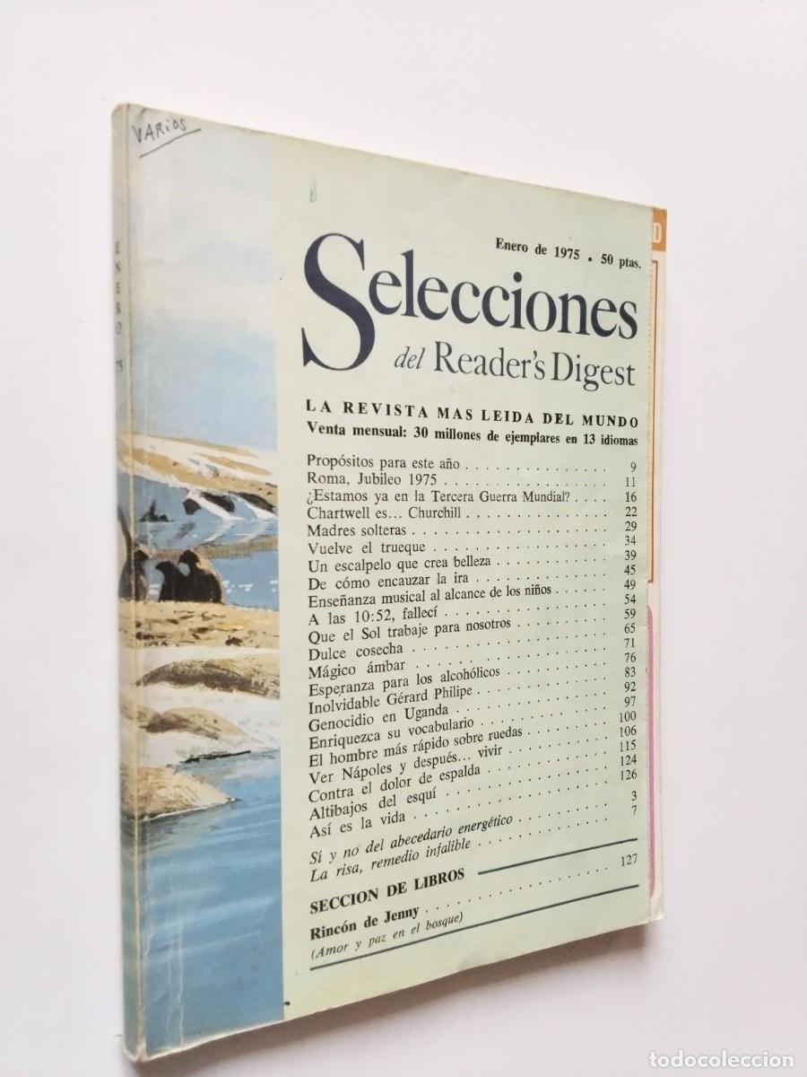 Libros: VV. AA. - Selecciones del Reader's Digest (enero de 1975)