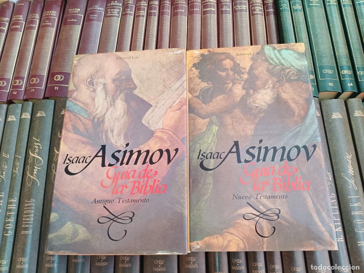 Libros: ASIMOV, ISAAC - Gu&iacute;a de la Biblia. Antiguo Testamento-Nuevo Testamento. 2 tomos