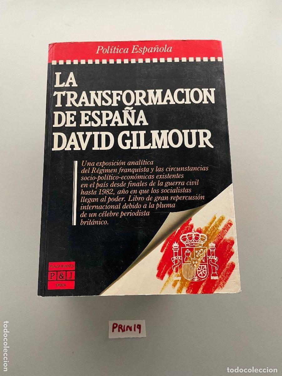 books: LA TRANSFORMACION DE ESPA&Ntilde;A - DAVID GILMOUR