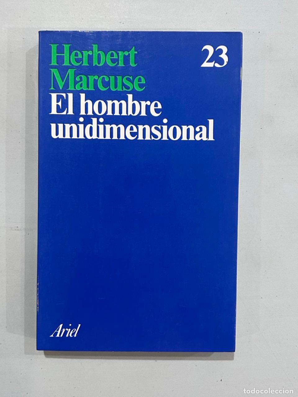 books: Herbert Marcuse - El hombre unidimensional