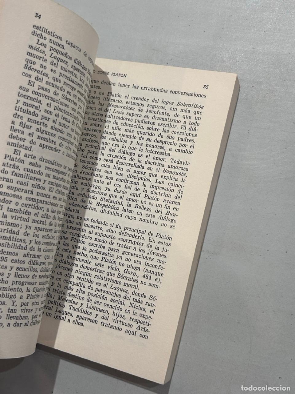 Libros: Antonio Tovar - Un libro sobre Plat&oacute;n - Foto 2