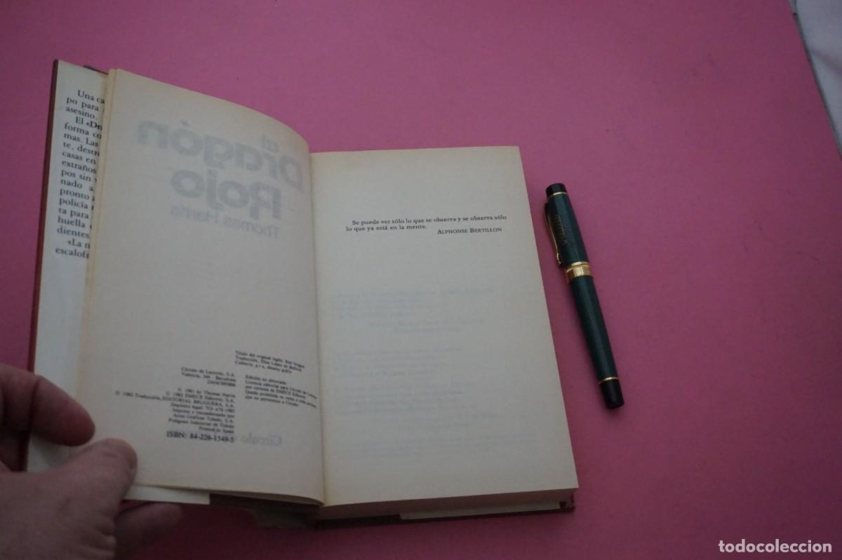Libros: AMF-33D/ EL DRAGON ROJO - THOMAS HARRIS / CIRCULO DE LECTORES - Foto 3