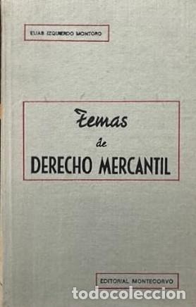Libros: TEMAS DE DERECHO MERCANTIL