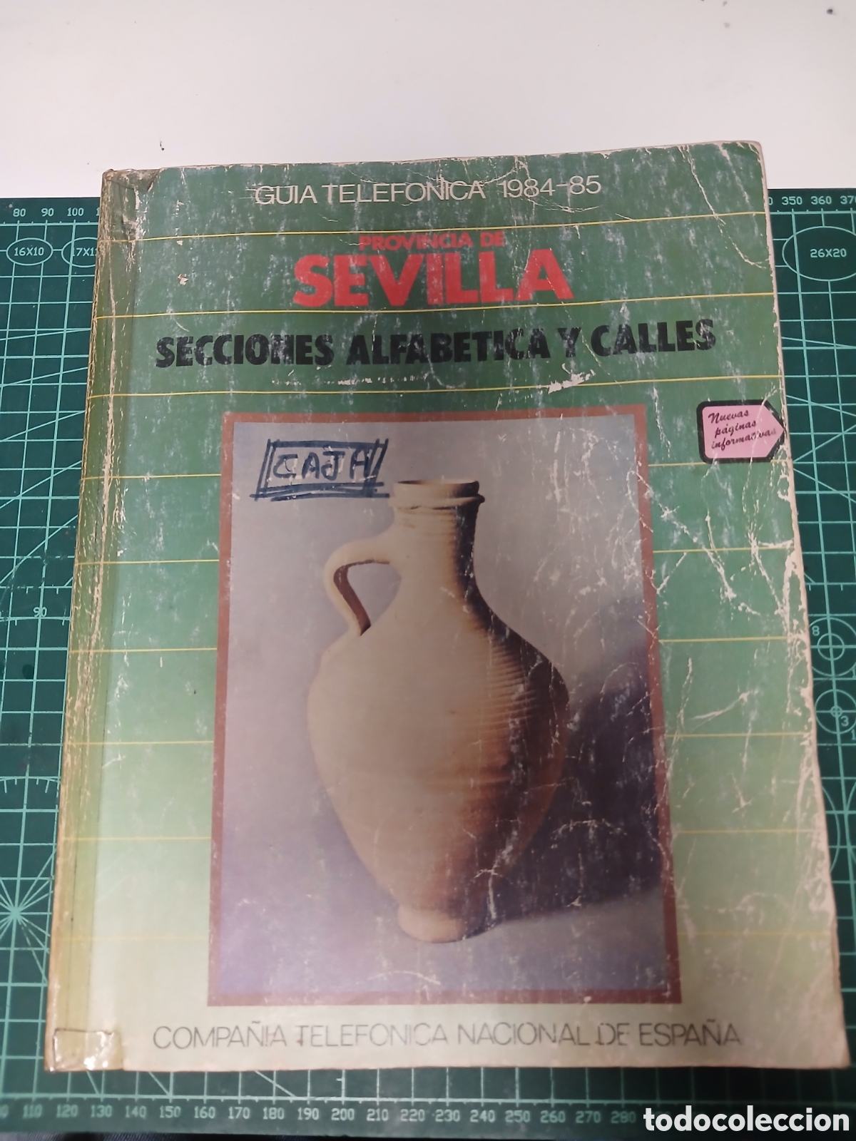 B&uuml;cher: Antigua guia telef&oacute;nica de Sevilla de los a&ntilde;os 1984 1985