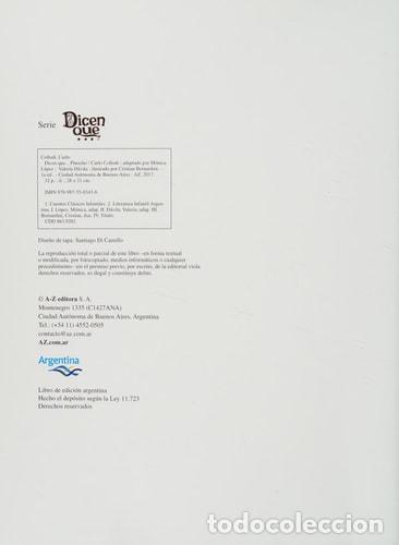 B&uuml;cher: DICEN QUE PINOCHO - MONICA LOPEZ - MONICA LOPEZ