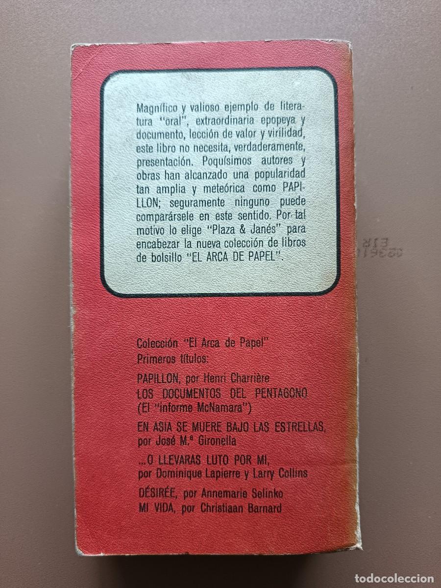 Libros: PAPILL&Oacute;N - H. CHARRIERE - Foto 2