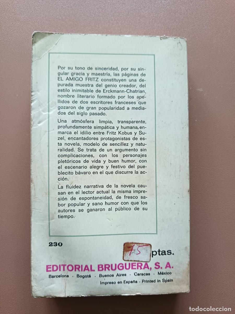 Libros: EL AMIGO FRITZ - E-CHATRIAN - Foto 2