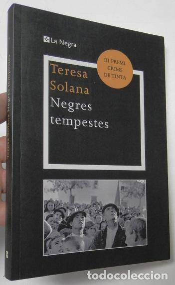 Libros: Negres tempestes - Solana, Teresa