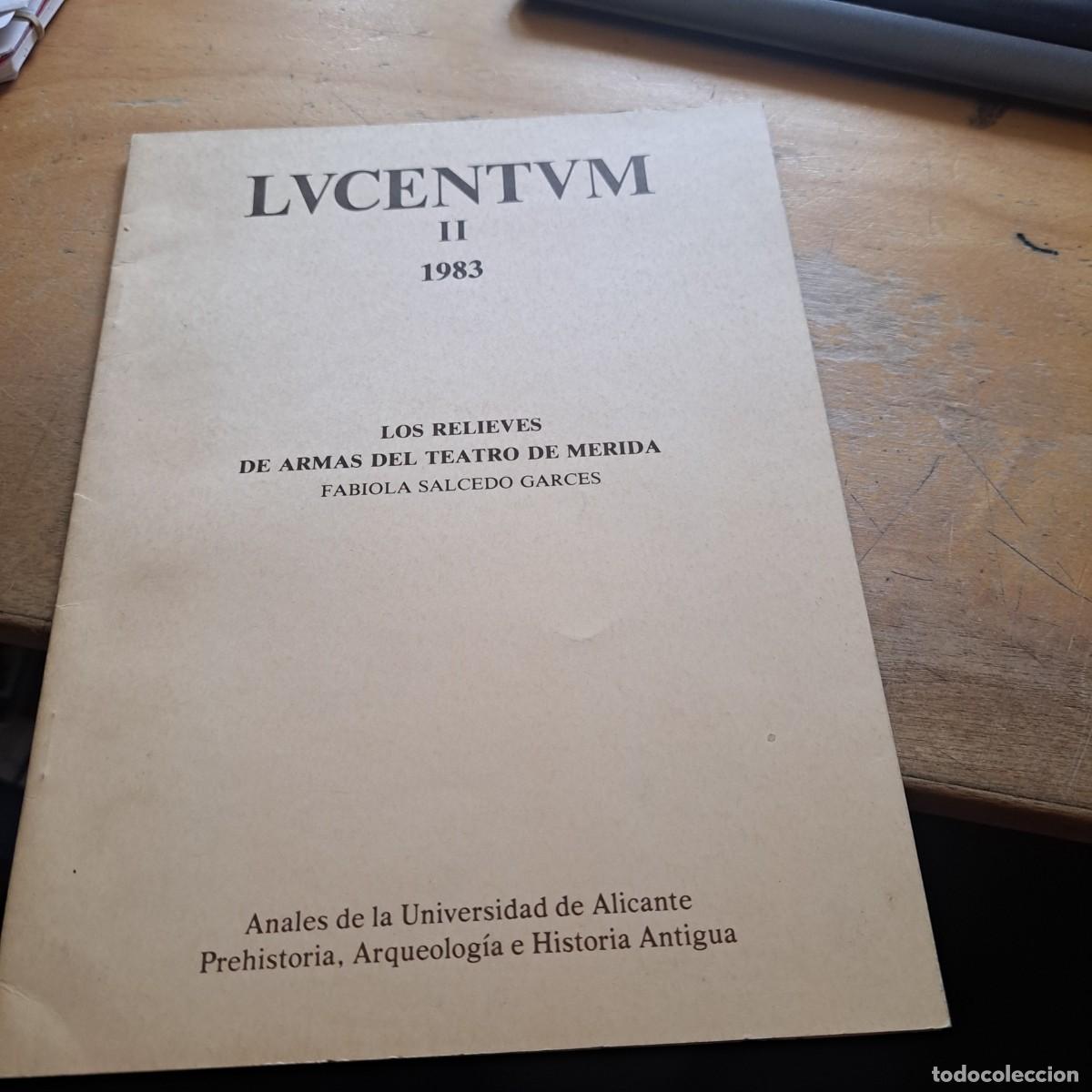 Livros em segunda m&atilde;o: LOS RELIEVES DE ARMAS DEL TEATRO DE MERIDA LUCENTUM II FABIOLA SALCEDO GARCES 1983 40 PAG RUSTICA B