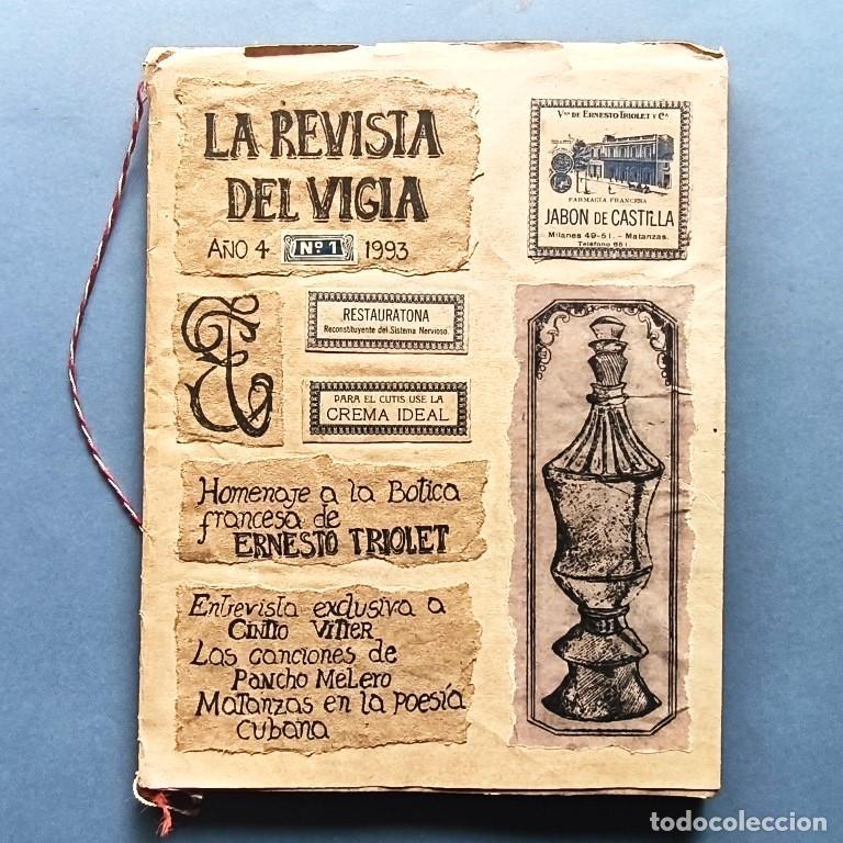 Libros: La Revista de Vig&iacute;a. A&ntilde;o 4, n&uacute;mero 1. Homenaje a la botica francesa de Ernesto Triolet. Director Al
