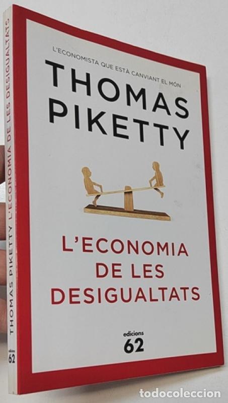 Libros: L'economia de les desigualtats - Thomas Piketty