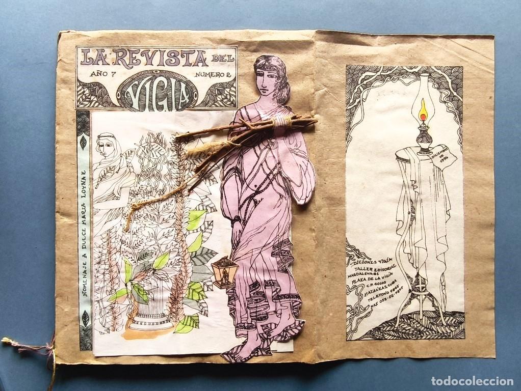 Libros: La Revista de Vig&iacute;a. A&ntilde;o 7, n&uacute;mero 2. Homenaje a Dule Mar&iacute;a Loynaz. Director Alfredo Zald&iacute;var. Dise&ntilde;