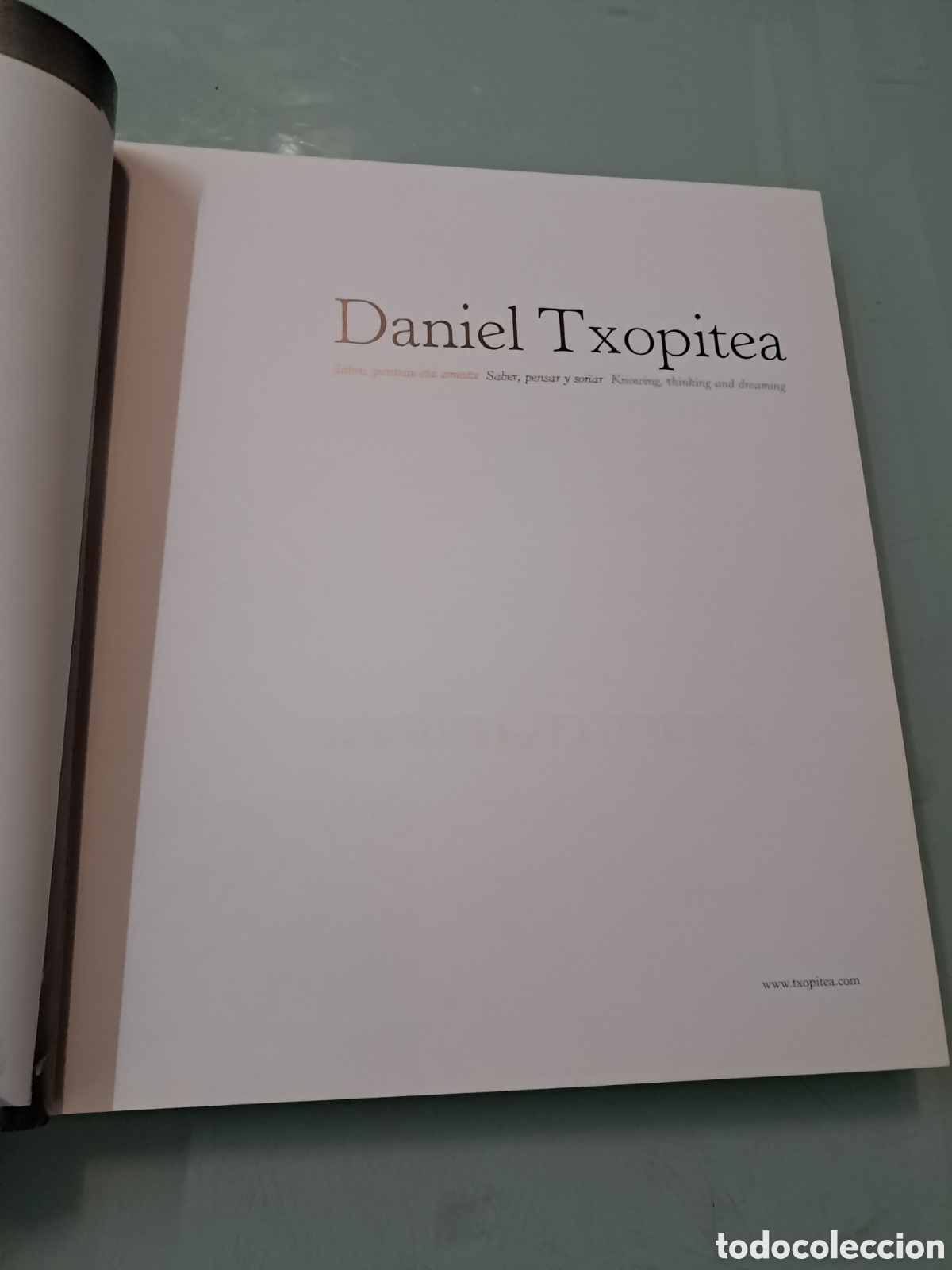 Libros: Daniel Txopitea,BBK, saber,pensar y so&ntilde;ar - Foto 2