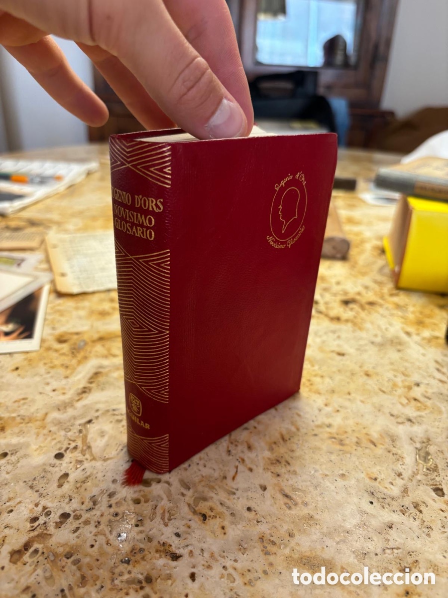 Libros: Novisimo glosario Eugenio D&rsquo;ors 1946