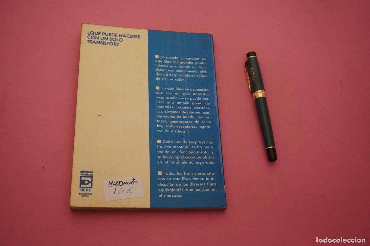 Libros: AMF-33D/ PRACTICA ELECTRONICA SIMPLIFICADA Y EXPERIMENTAL - CON 1 TRANSISTOR, MULTIPLES MONTAJES - Foto 6