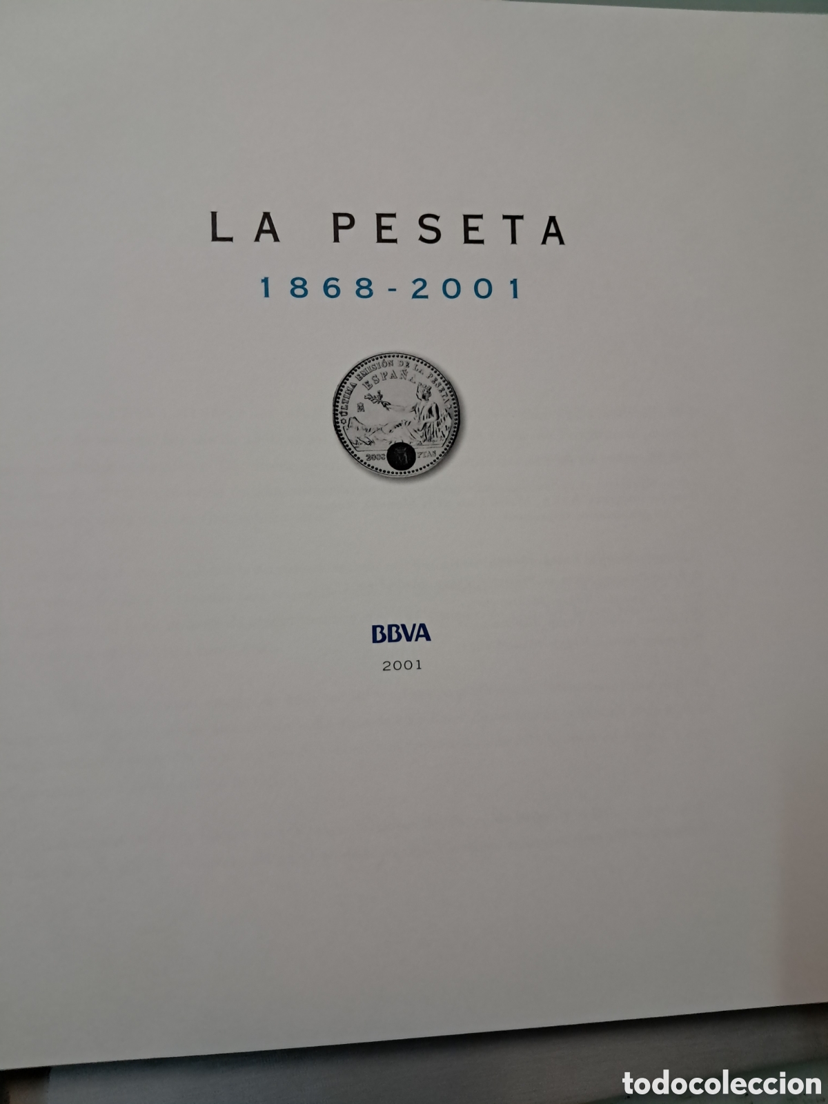 Libros: La peseta 1868-2001, BBVA,2001 - Foto 2