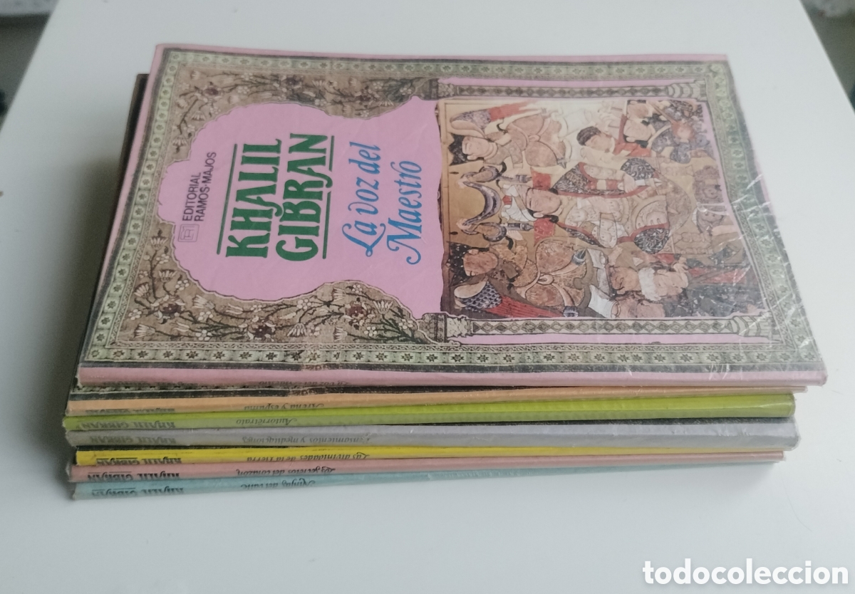 Libros: LOTE 8 LIBROS KHALIL GIBRAN. EDITORIAL RAMOS-MAJOS. - Foto 10