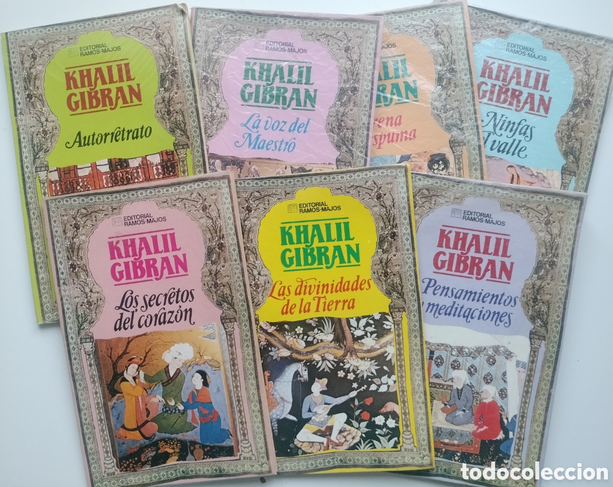 Libros: LOTE 7 LIBROS KHALIL GIBRAN. EDITORIAL RAMOS-MAJOS.