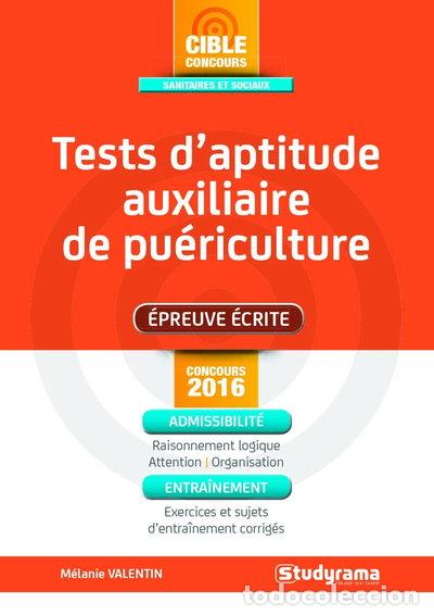 Libri di seconda mano: Tests d'aptitude auxiliaire de pu&eacute;riculture- 9782759026661
