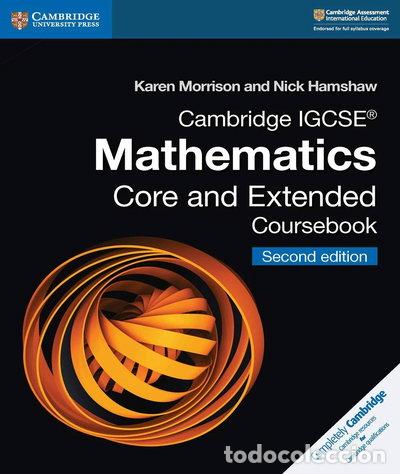 Livros em segunda m&atilde;o: Cambridge IGCSE Mathematics Core and Extended Coursebook- 9781108437189