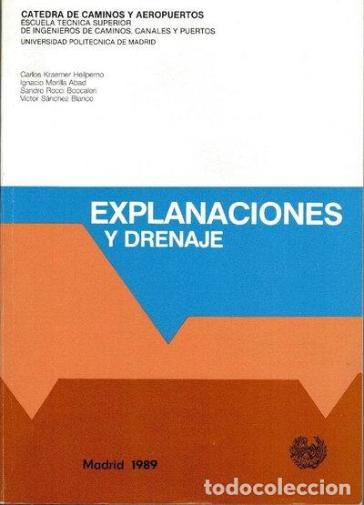 Libri di seconda mano: Explanaciones y drenaje- 9788474931266
