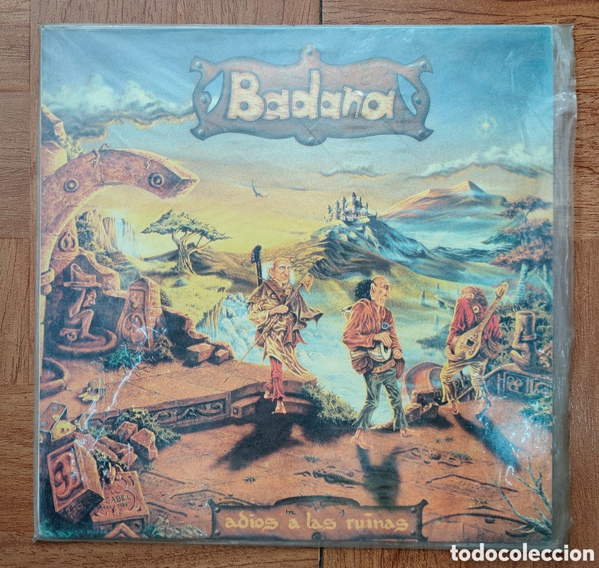 Livres: Adi&oacute;s a las Ruinas � LP � 1995 - Badana