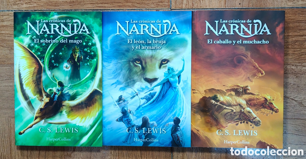 Livros em segunda m&atilde;o: Las Cr&oacute;nicas de Narnia � 3 Vol&uacute;menes (1-2-3) � Nueva Edici&oacute;n - C. S. Ellis