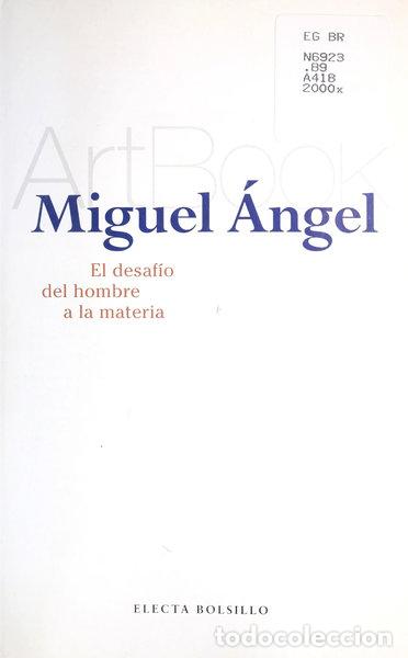 books: Miguel &Aacute;ngel- 9788481562682