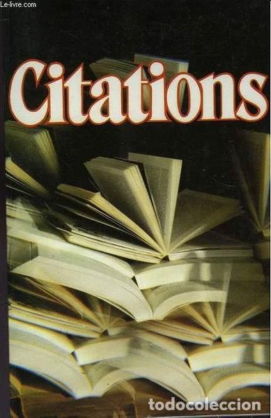 Libros: Citations- 9782501000345