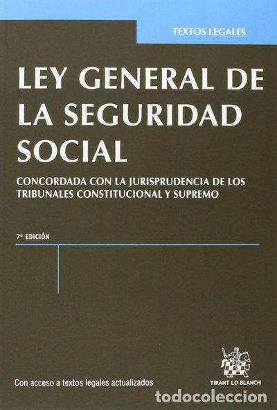 Livros em segunda m&atilde;o: Ley General de la Seguridad Social- 9788490337547