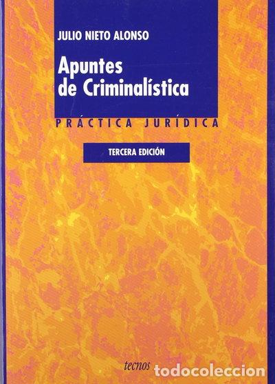 Libros: Apuntes de criminal&iacute;stica- 9788430945436
